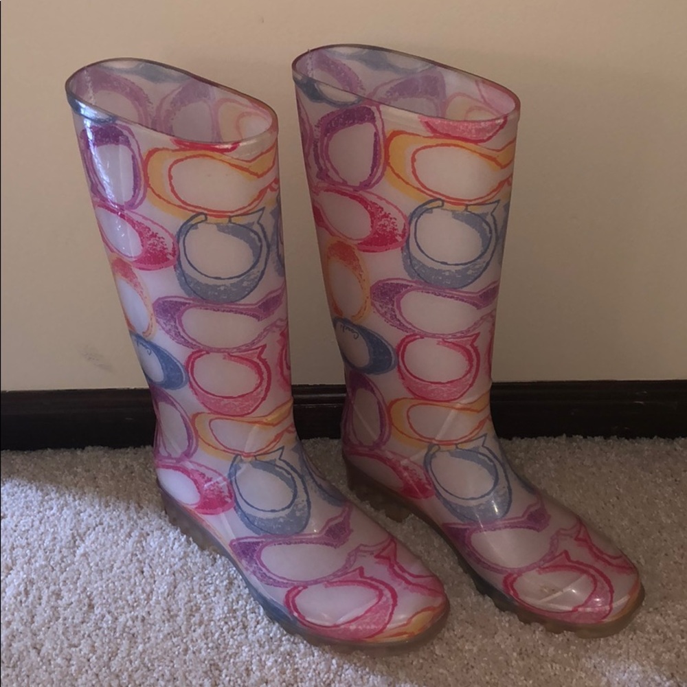 Coach Rain boots